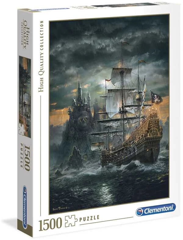Clementoni Dėlionė 1500 vnt. - Piratų laivas