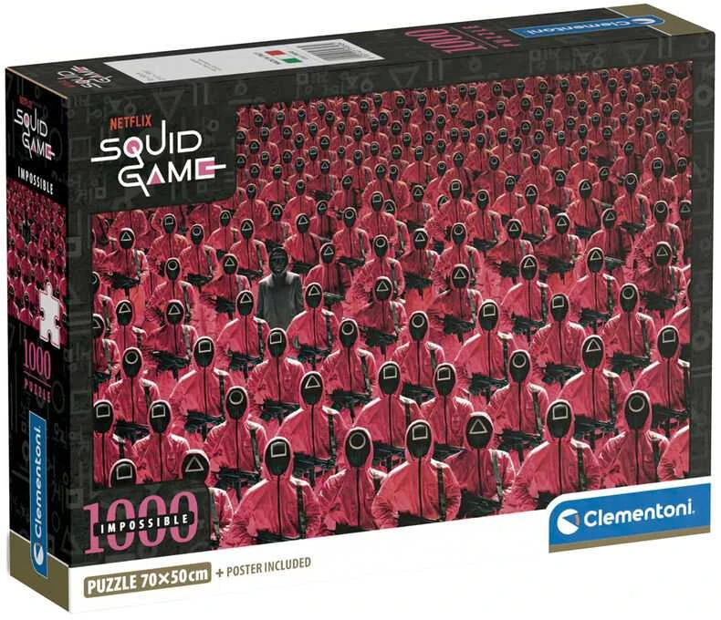 Clementoni Dėlionė 1000 vnt. - Squid Game