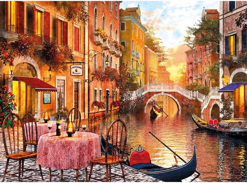 Clementoni Dėlionė 1500 vnt. - Venecija