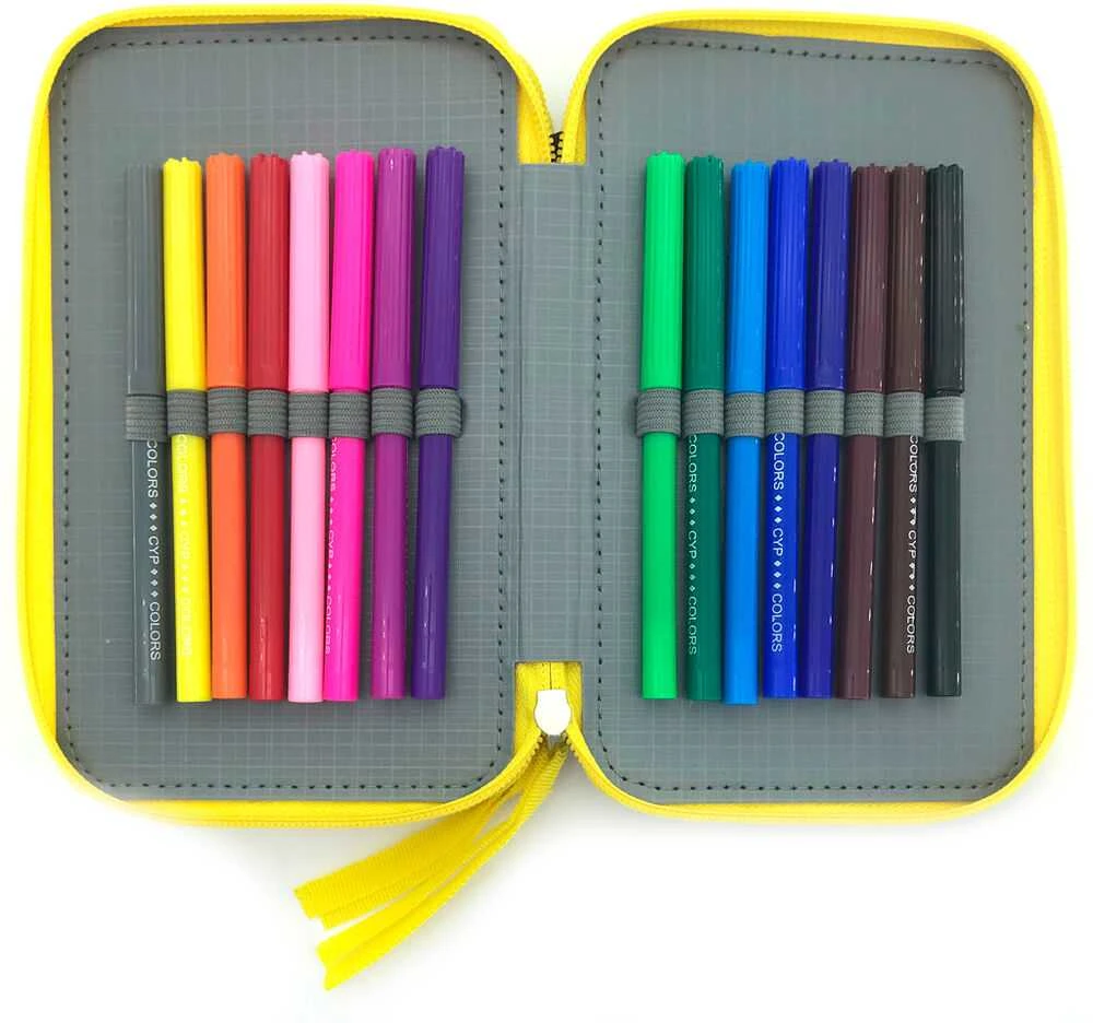 Cyp Brands Bluey Leaves triple pencil case