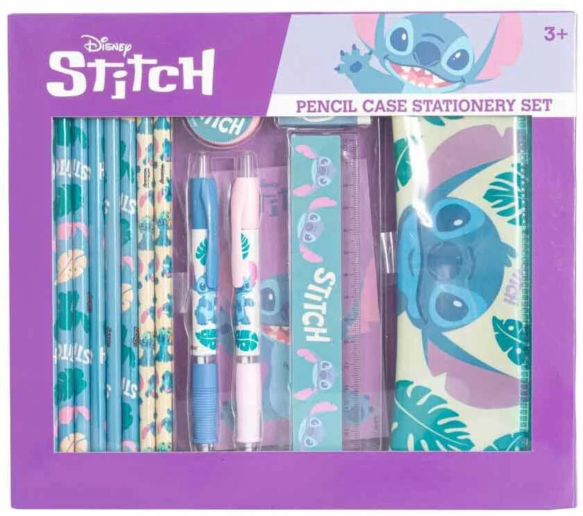 Disney Stitch kanceliarijos priemonių rinkinys 14 vnt.