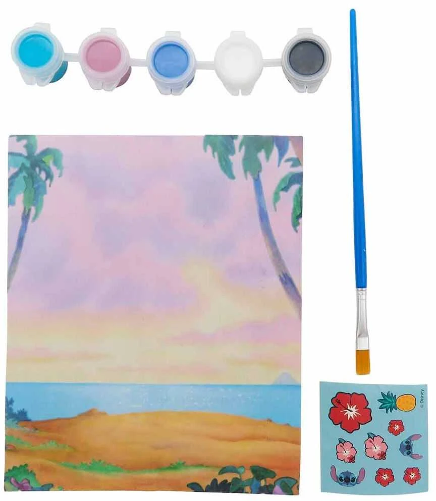 Cyp Brands Stitch Disney Lampka Figūrėlė Keramikinė Do Malowania + Farby
