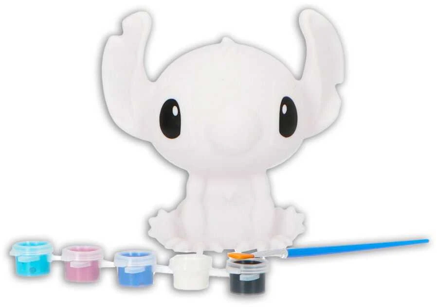 Cyp Brands Stitch Disney Lampka Figūrėlė Keramikinė Do Malowania + Farby