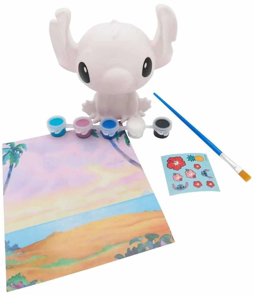 Cyp Brands Stitch Disney Lampka Figūrėlė Keramikinė Do Malowania + Farby