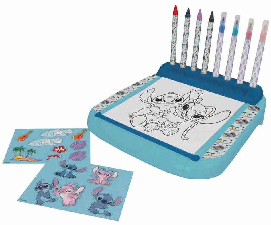 Cyp Brands Disney Stitch roll & go colouring station