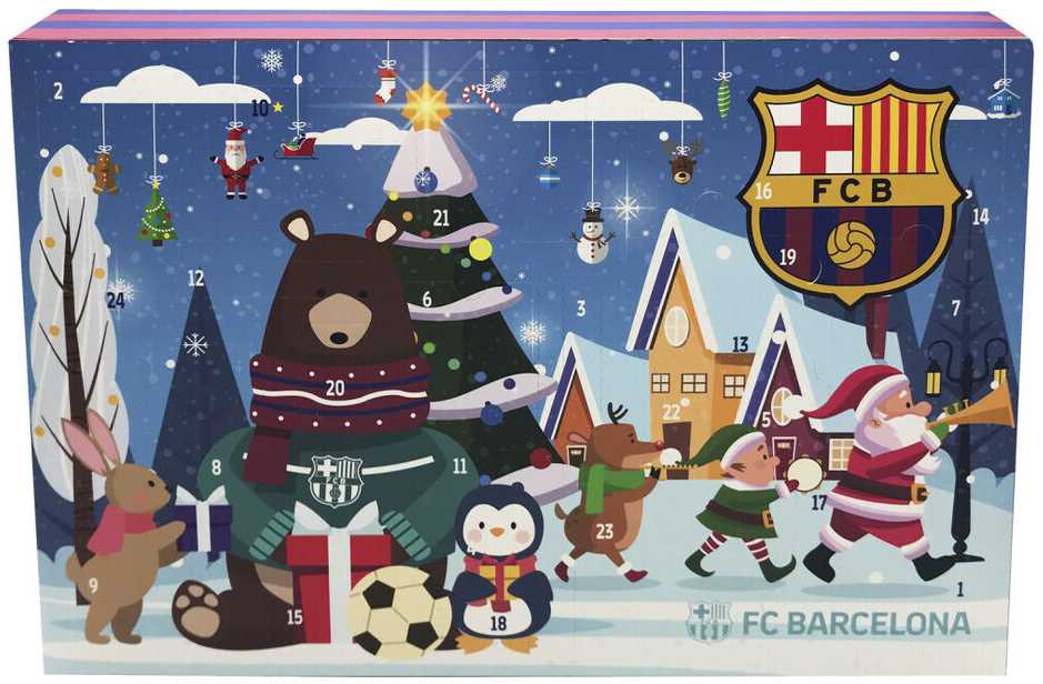 Advento kalendorius FC Barcelona