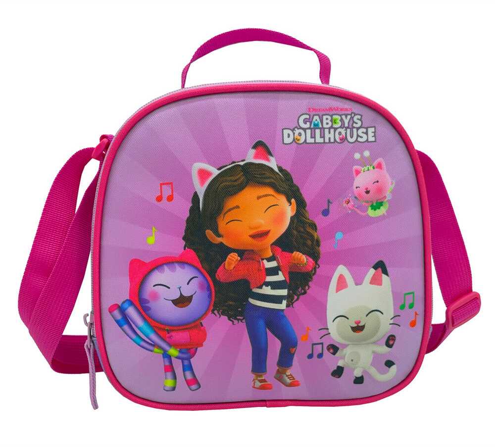 Cyp Brands Gabbys Dollhouse Trolley set + pencil case + lunch bag