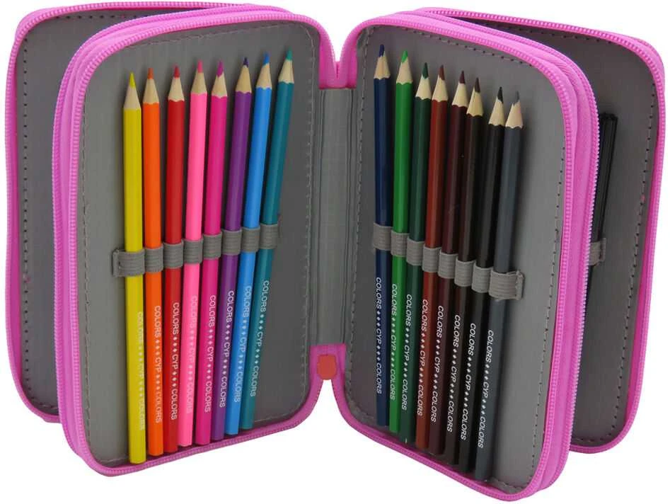 Cyp Brands Pepa Pig triple filled pencil case