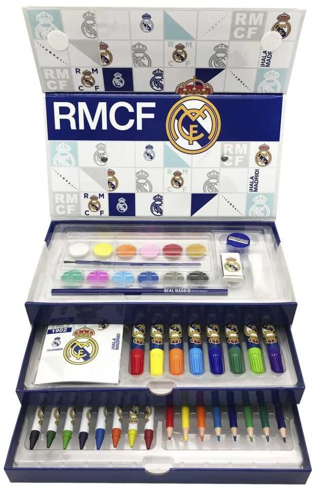 Cyp Brands Real Madrid Activity set briefcase