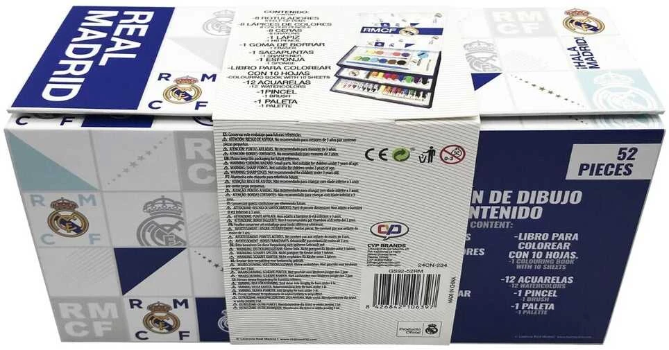 Cyp Brands Real Madrid Activity set briefcase