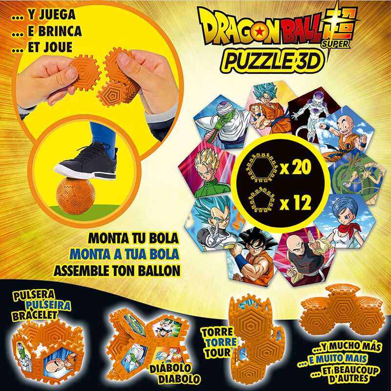 Educa 3D dėlionė (puzzle) DRAGON BALL 6-12metų