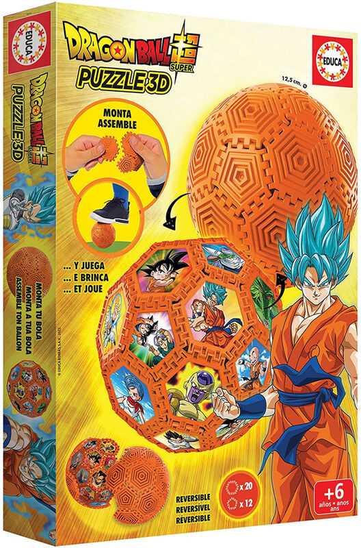 Educa 3D dėlionė (puzzle) DRAGON BALL 6-12metų