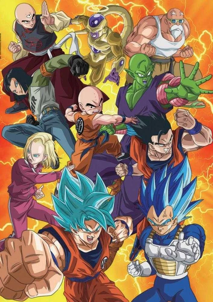 Educa dėlionė 500 vnt. - Dragon Ball