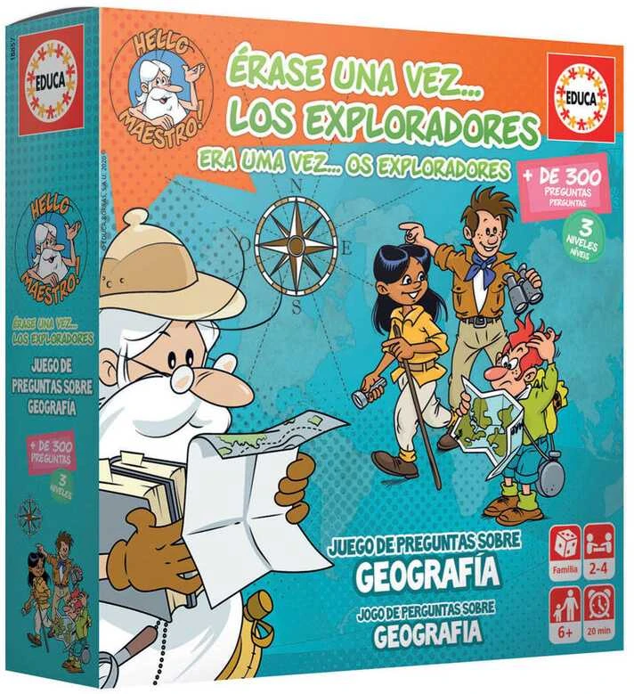 Educa Spanish Once Upon a Time... The Explorers game