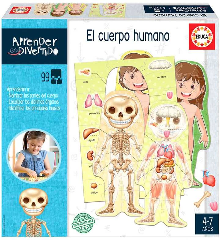 Edukacinis žaidimas El Cuerpo Humano Educa 18701 (ES)