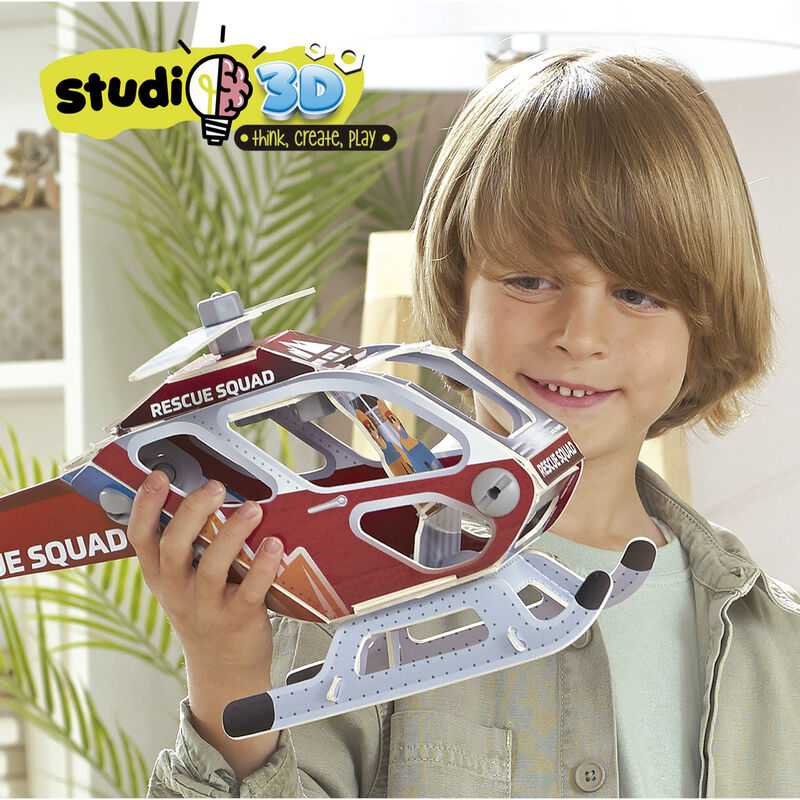 Educa Dėlionė 3D GELBĖTOJŲ MALŪNSPARNIS 5-7 metų
