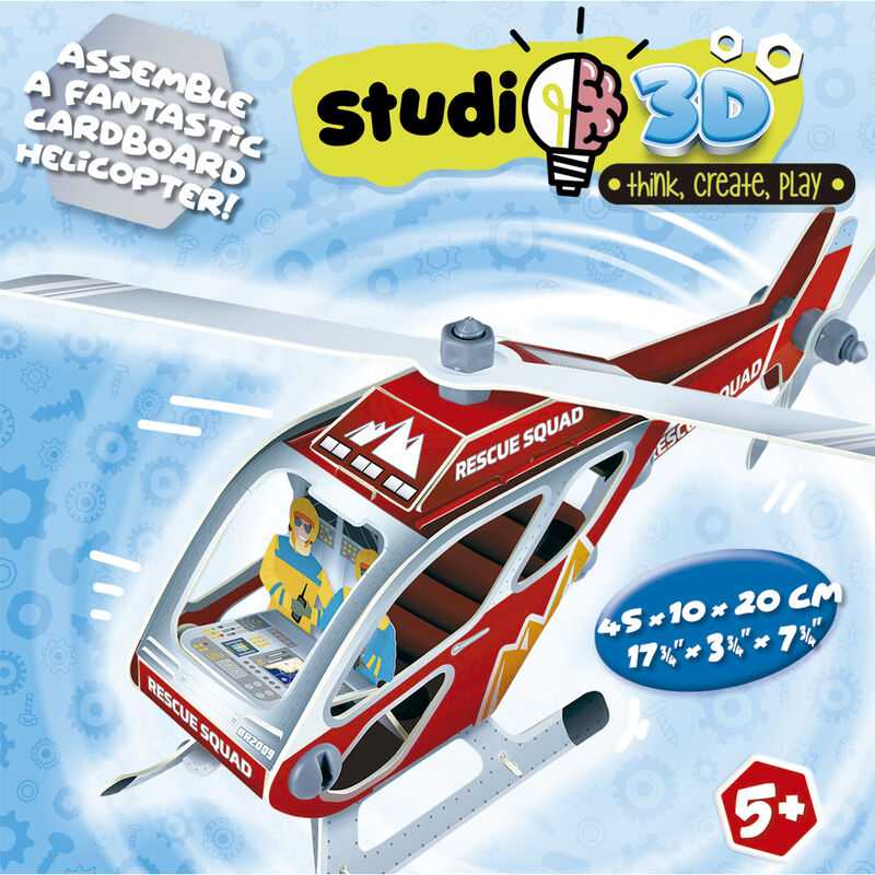 Educa Dėlionė 3D GELBĖTOJŲ MALŪNSPARNIS 5-7 metų