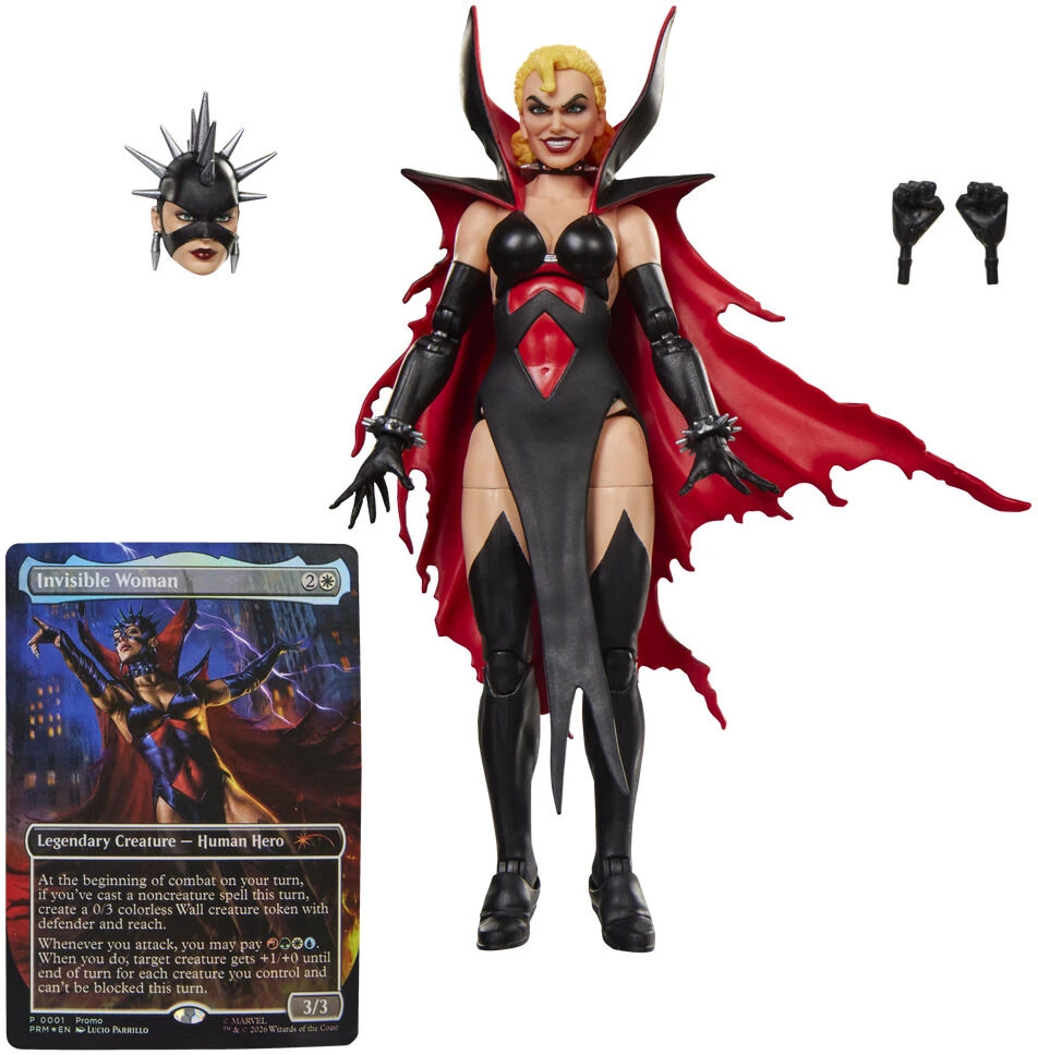 Dėlionė Hasbro Marvel Legends Series Magic The Gathering Malice Sue Storm figure 15cm