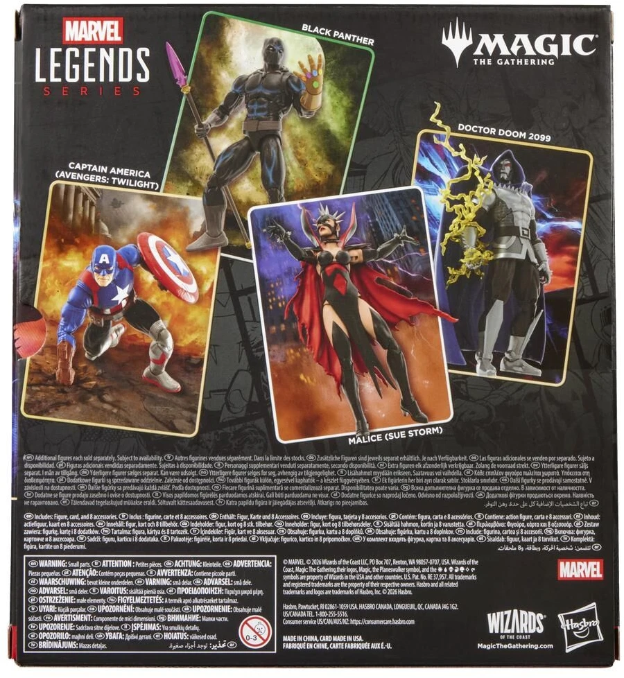 Dėlionė Hasbro Marvel Legends Series Magic The Gathering Doctor Doom 2099 figure 15cm