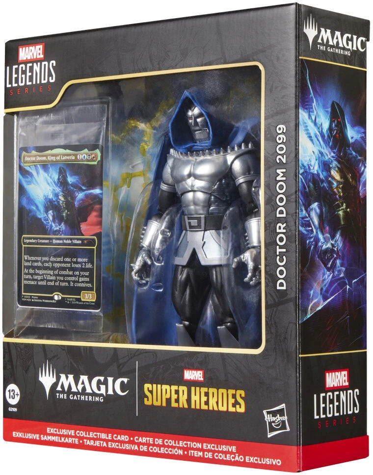 Dėlionė Hasbro Marvel Legends Series Magic The Gathering Doctor Doom 2099 figure 15cm