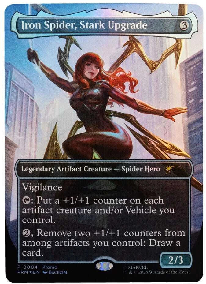 Dėlionė Hasbro Marvel Spider-Man Magic The Gathering Mary Jane Watson Iron Spider figure 15cm