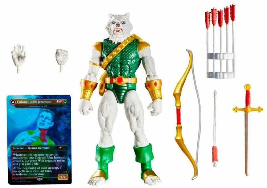 Dėlionė Hasbro Marvel Spider-Man Magic The Gathering Man-Wolf figure 15cm