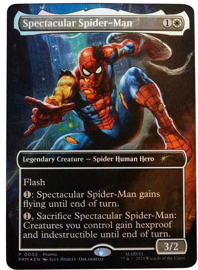 Dėlionė Hasbro Marvel Spider-Man Magic The Gathering Spiderman figure 15cm