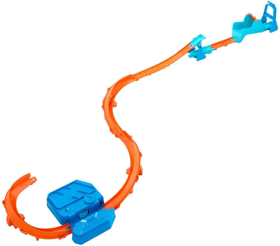 Dėlionė Mattel Žaislinis Hot Wheels trasos rinkinys su varikliu ir automobiliuku 1:64