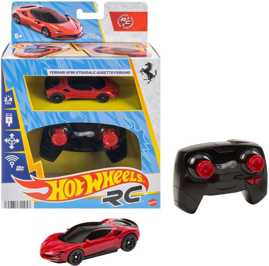 Mattel HOT WHEELS RC automodelis – Ferrari (JGD09)