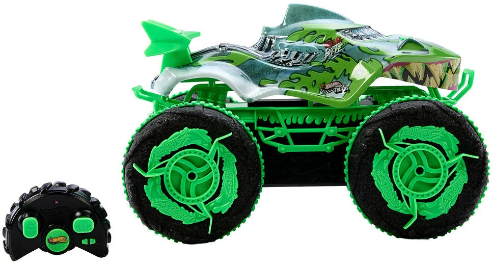 Mattel HOT WHEELS MONSTER TRUCKS RC automodelis – All-Terrain Great Bite (JMM76)