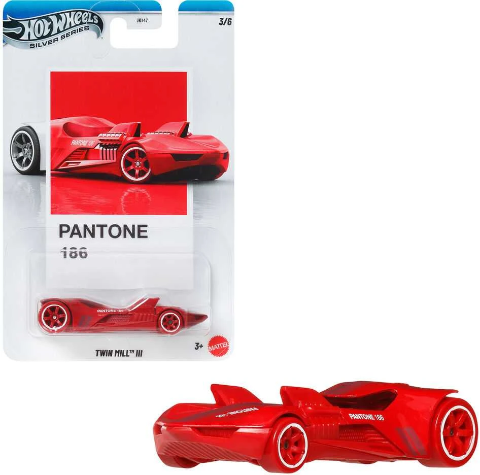Mattel HOT WHEELS PANTONE teminis automodeliukas (JKY47)