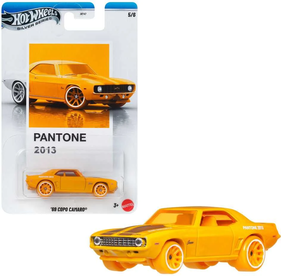 Mattel HOT WHEELS PANTONE teminis automodeliukas (JKY47)
