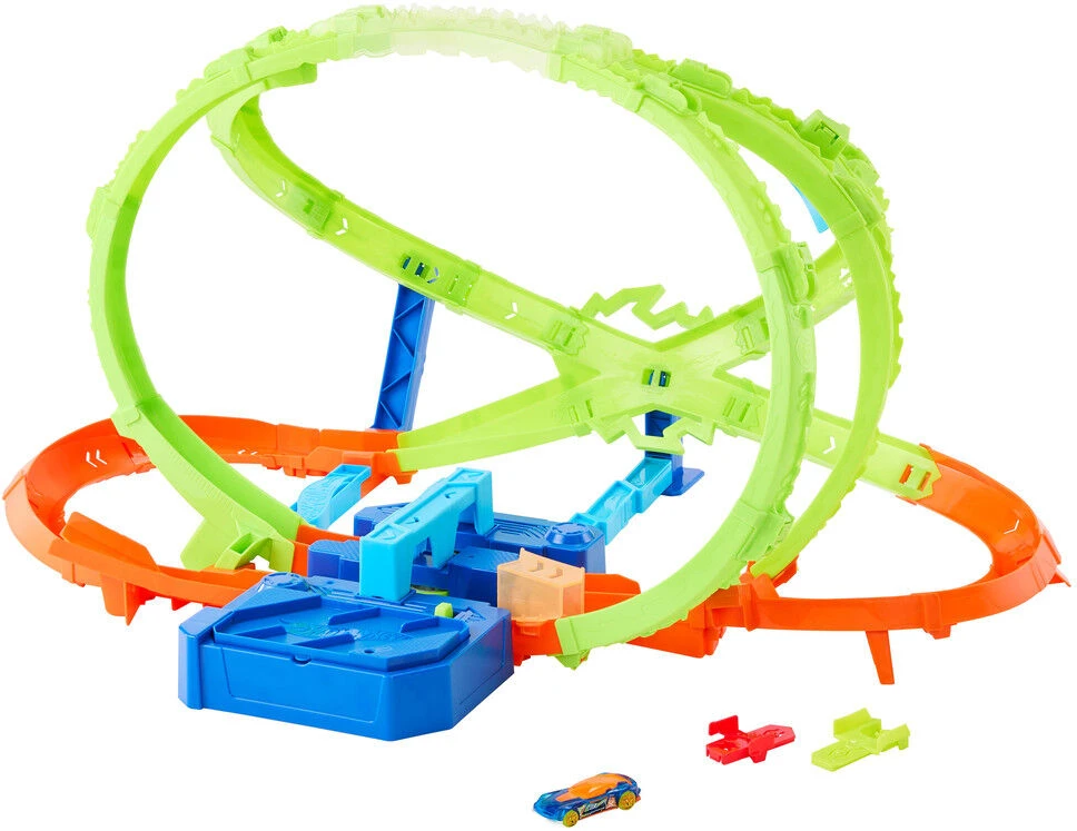 Mattel HOT WHEELS STUNT TRACKS sferinė triukų trasa (JMG48)