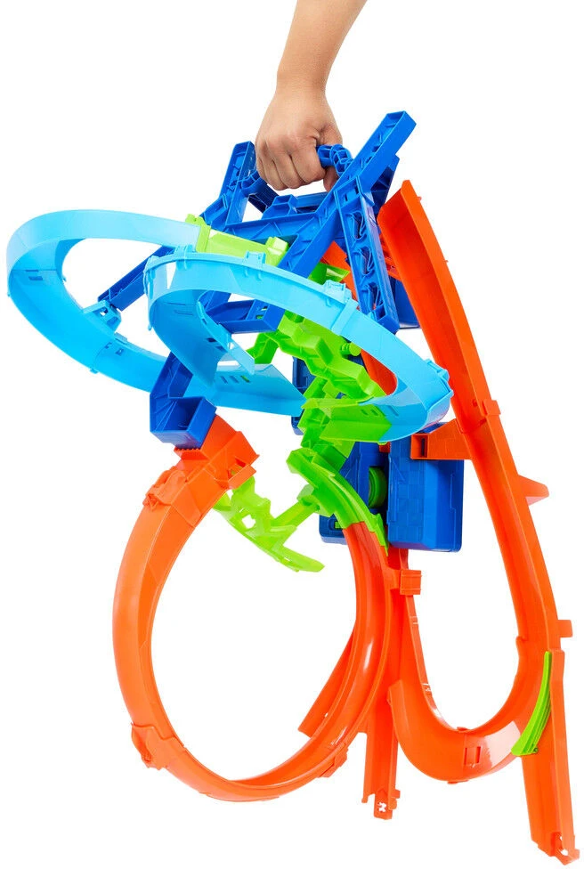 Mattel HOT WHEELS kaskadinė trąsa – Avarija ore (JFD12)