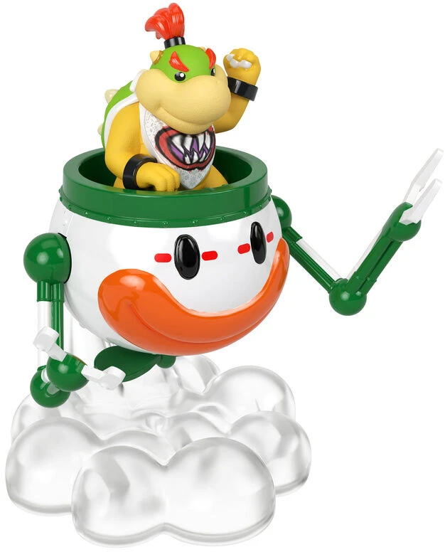 Dėlionė Mattel Hot Wheels Super Mario Galaxy Bowser Jr. & Mario figure pack