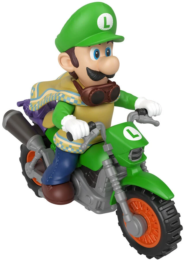 Dėlionė Mattel Hot Wheels Super Mario Galaxy Desert Jump Mario & Luigi pack 2 figures