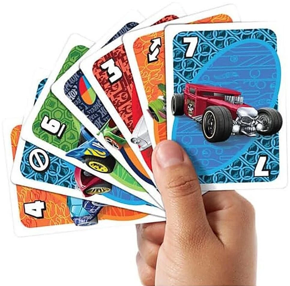 Mattel *****UNO gra karciana Hot Wheels JDF58