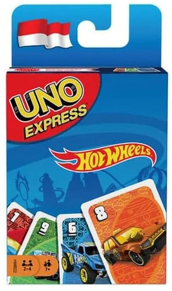 Mattel *****UNO gra karciana Hot Wheels JDF58