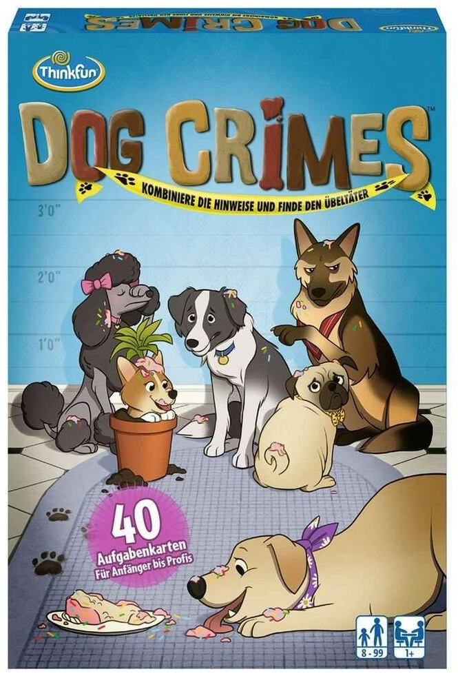 Dėlionė Ravensburger Dog Crimes board game