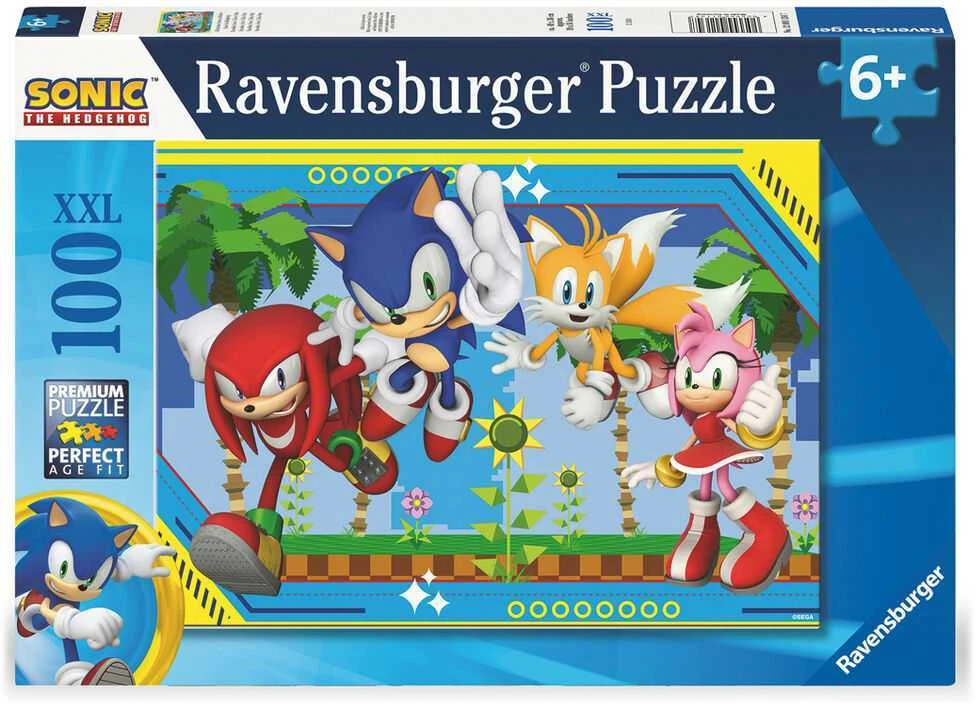 Ravensburger Dėlionė 100 vnt. - Sonic