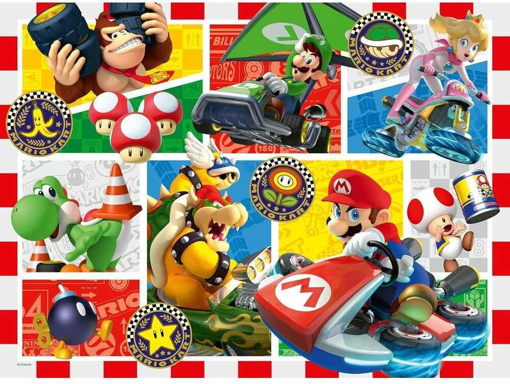 Ravensburger Dėlionė 150 vnt. - Mario Kart