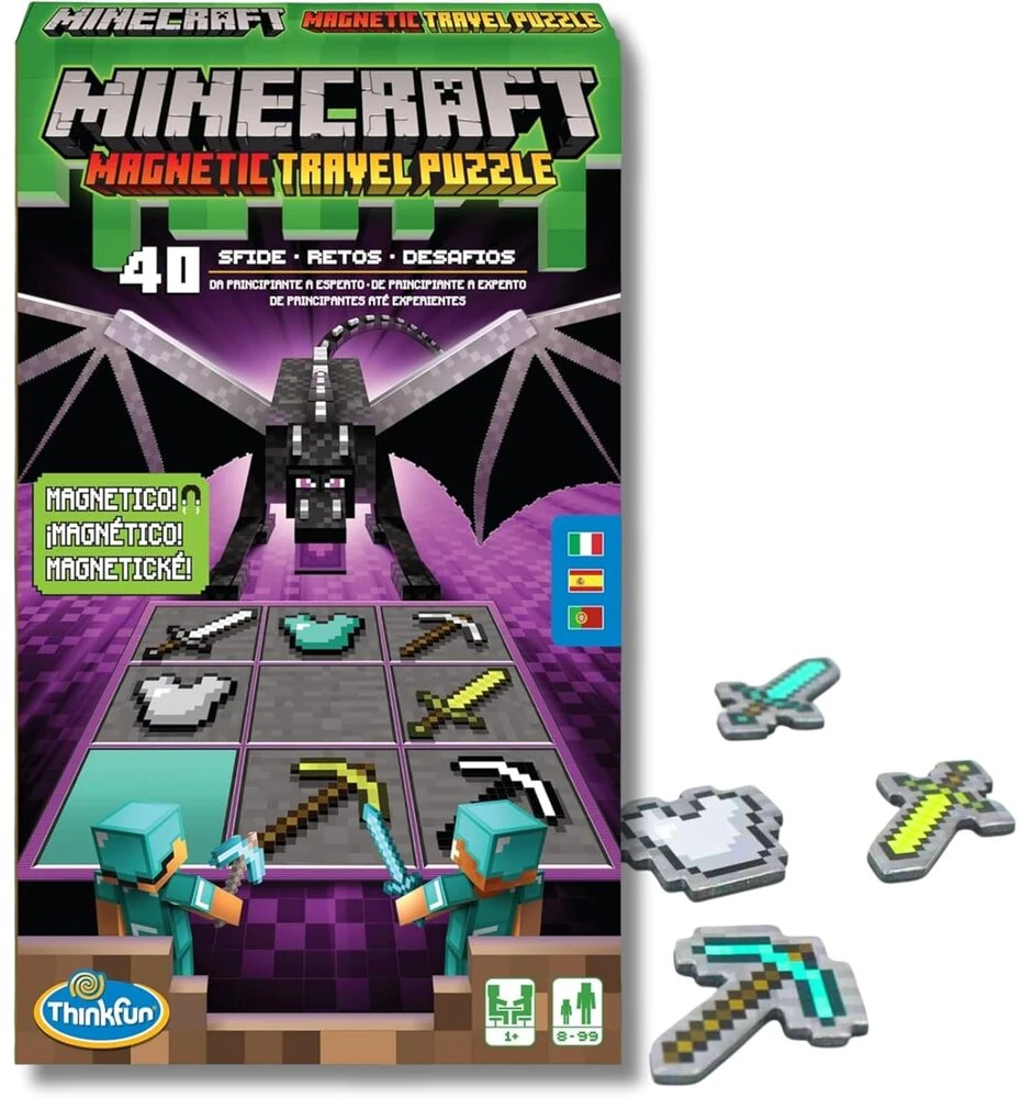 Dėlionė Ravensburger Minecraft logic game