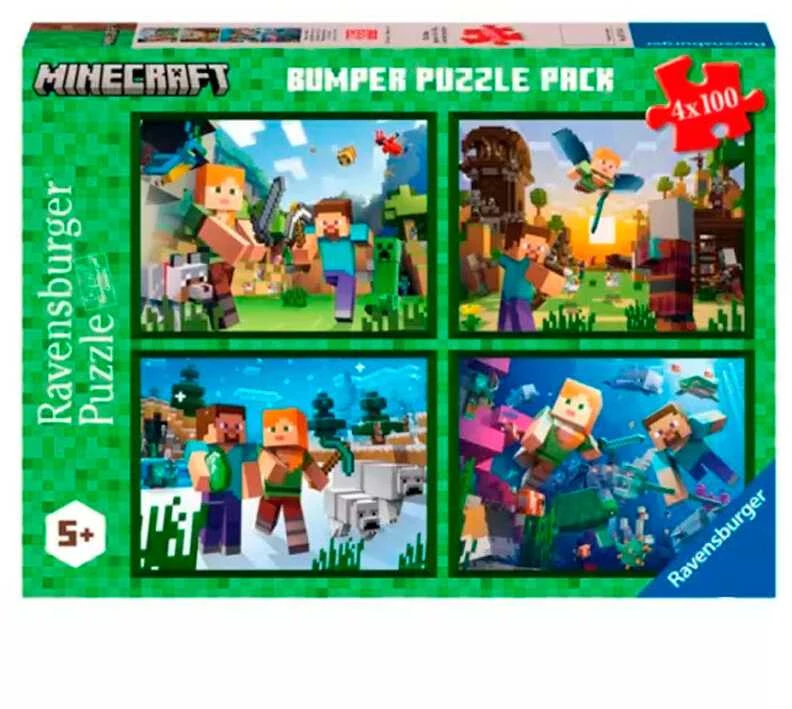 Ravensburger Dėlionė 400 vnt. - Minecraft