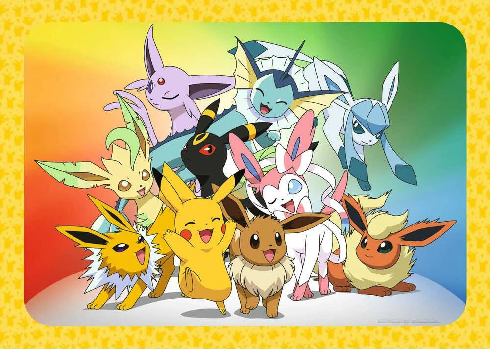Ravensburger Dėlionė 125 vnt. - Pokemonai