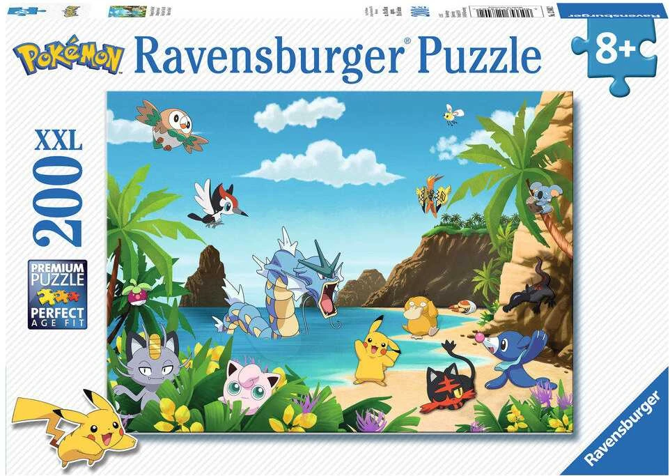 Ravensburger Dėlionė 200 vnt. - Pokemonas