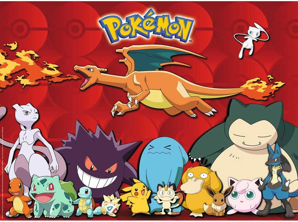 Ravensburger Dėlionė 100 vnt. - Pokemonai