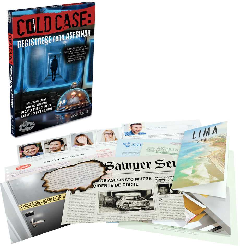 Dėlionė Ravensburger Register to kill cold case board game