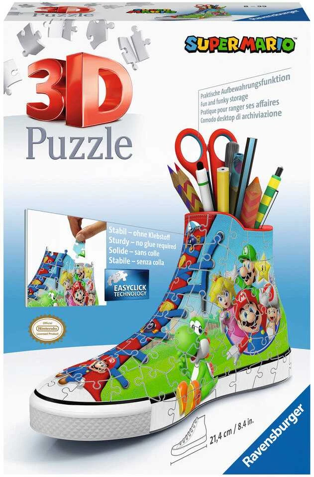 Ravensburger 3D Dėlionė 108 vnt. - Super Mario sportbatis