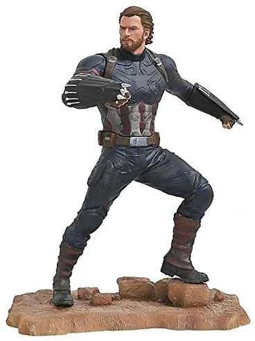 Nezatříděno „Diamond Select“ „Marvel Avengers 3“ Kapitono Amerikos statula 23 cm