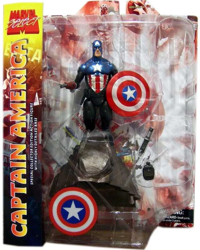 Diamond Select Marvel Select Captain America figure 18cm
